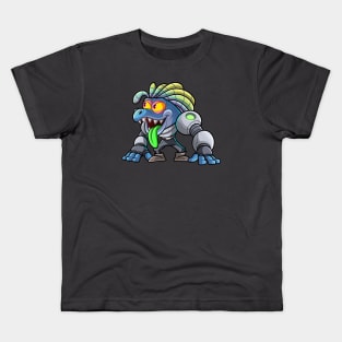 The Mystery of Blue Monster Creature Kids T-Shirt